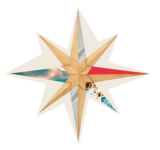 Bússola — CARTOGRAFIAS  — Escola de idiomas